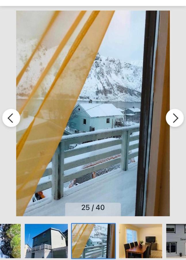 Senja Villa Gryllefjord Bagian luar foto